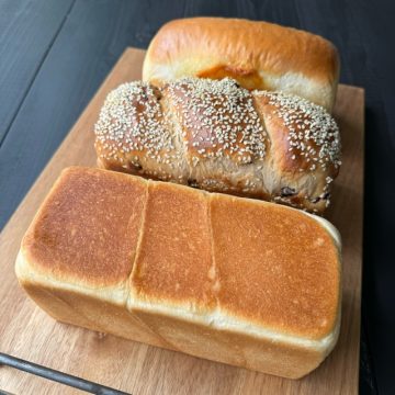 選べる食パン3斤セットを焼成して発送しました！