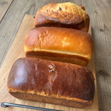 選べる食パン3斤セットを焼成して発送しました！